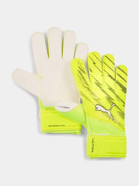 PUMA Ultra Play Rc Рукавички для спорту Унісекс Комбінований верх жовтий