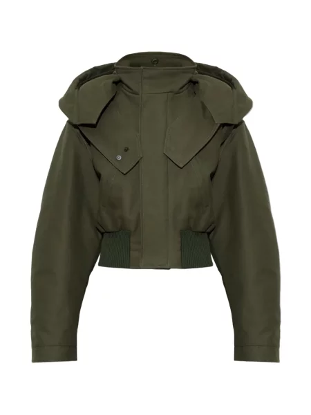 Parka Balenciaga zielona