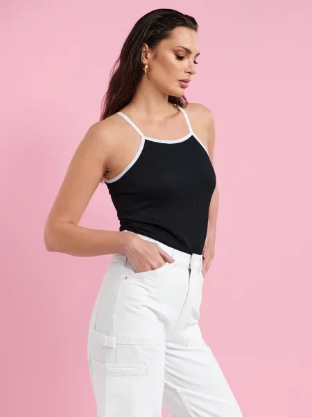 Широкие джинсы Sinsay белые