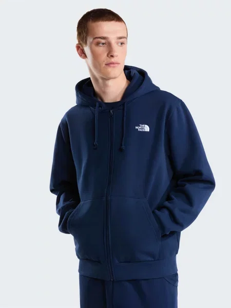 Кофта The North Face M EVOLUTION SIMPLE DOME REGULA бавовна/поліестер синій