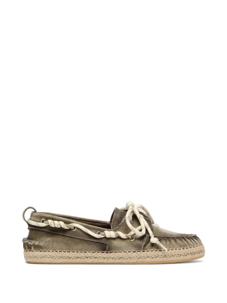 Mocasini Golden Goose din canvas alb