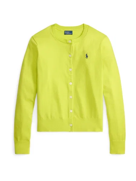 Polo Ralph Lauren Geacă tricotată măr verde