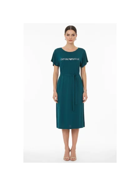 Sukienka Emporio Armani zielona