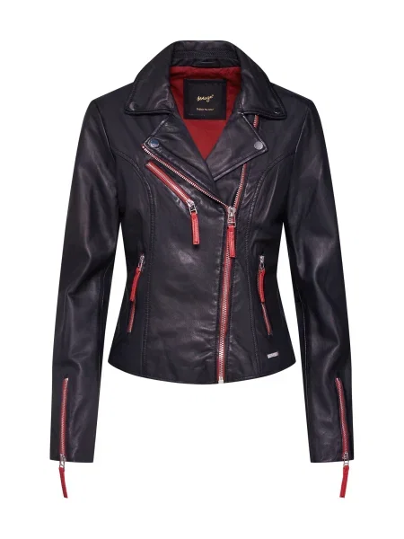 Maze Geacă de primăvară-toamnă Amur roșu negru