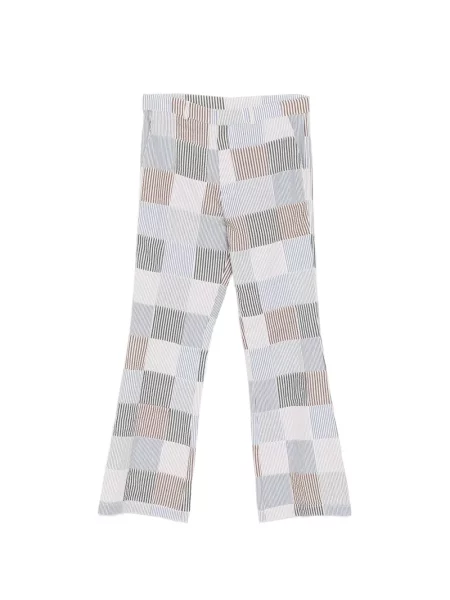 Decupat pantaloni Cynthia Rowley alb