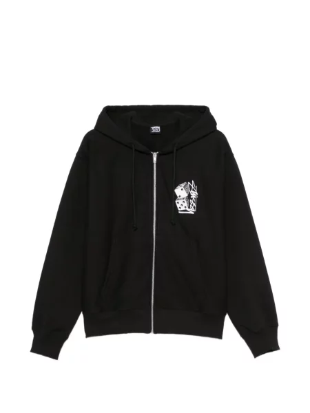 Džemperis su gobtuvu Stüssy juoda