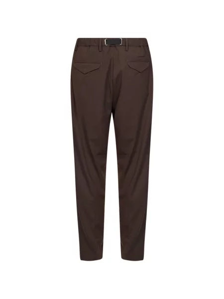 Cu centură pantaloni White Sand alb