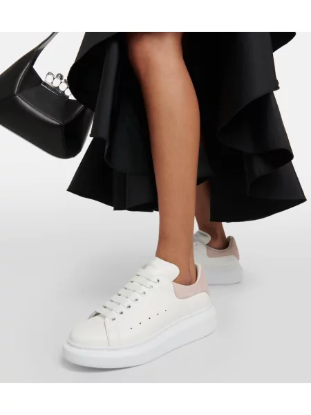 Sneakerși Alexander Mcqueen din piele alb