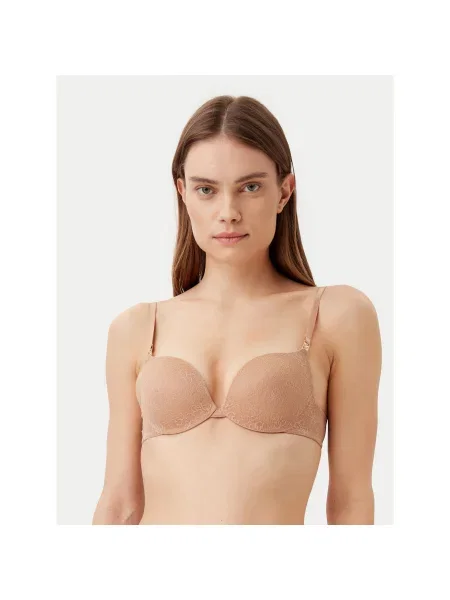Guess Бюстгальтер push-up коричневий