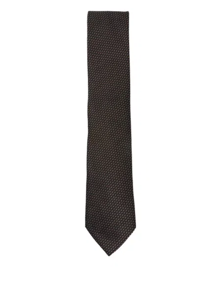 Cravată Zegna de mătase negru