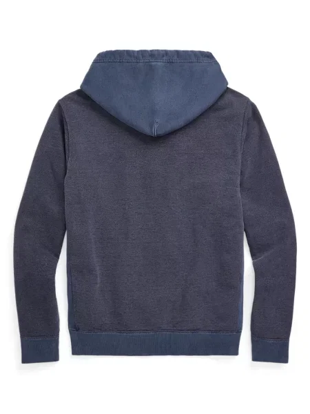 Majica s kapuljačom Ralph Lauren Rrl plava