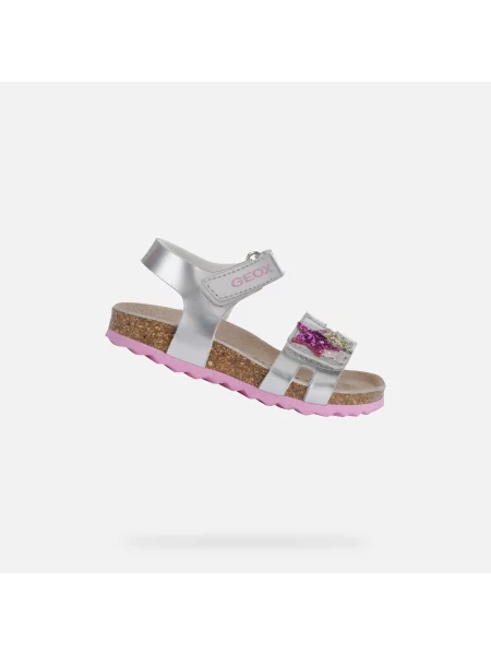 Sandale copii Geox gri