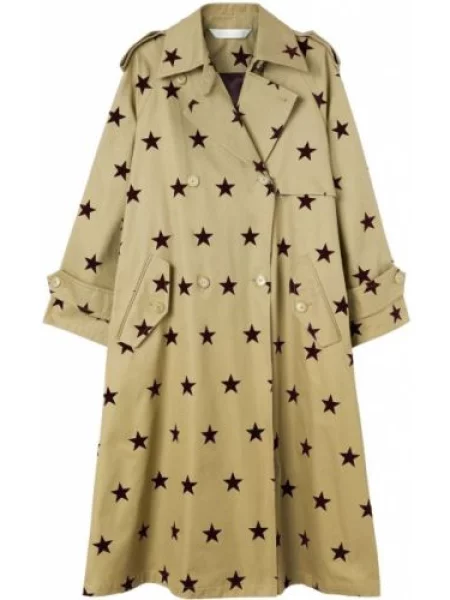 Trencz Palm Angels brązowy