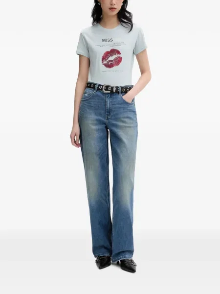 Tricou Miss Sixty cu imagine albastru