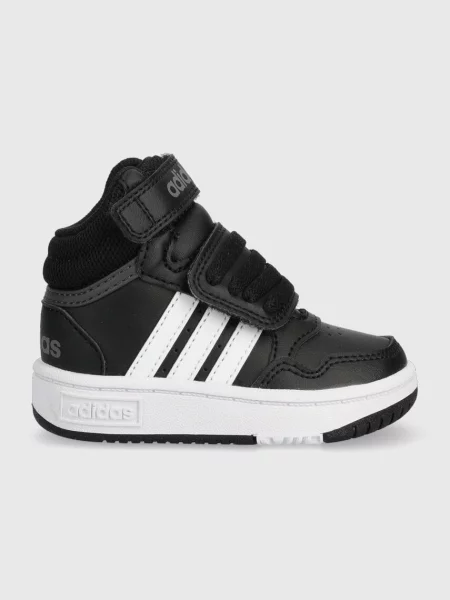 Otroške superge adidas Originals HOOPS MID 3. AC I črna