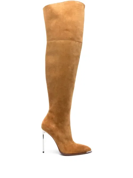Botine Bally din piele de căprioară