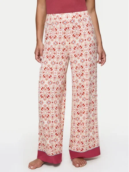 Triumph Pantaloni pijama Aura Spotlight Colorat bej