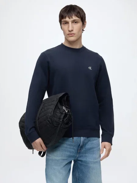 Palton Calvin Klein Jeans clasic alb
