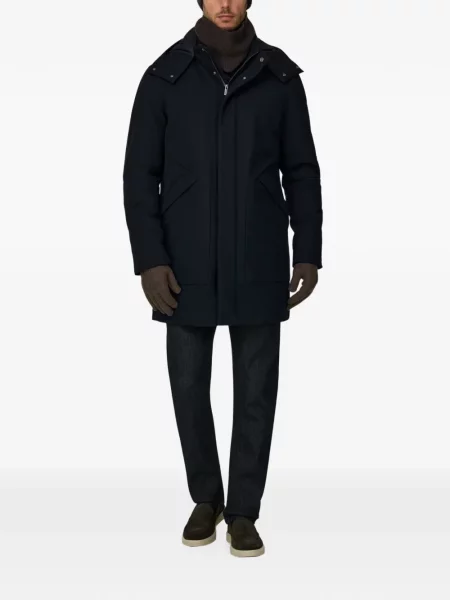 Geacă parka Boggi Milano albastru