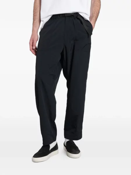 Pantaloni Maison Kitsune cu imagine negru