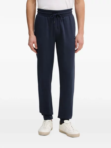 Pantaloni Hackett London alergare cu autograf cu cordon albastru