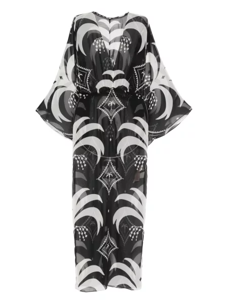 Rochie maxi Johanna Ortiz de costum negru