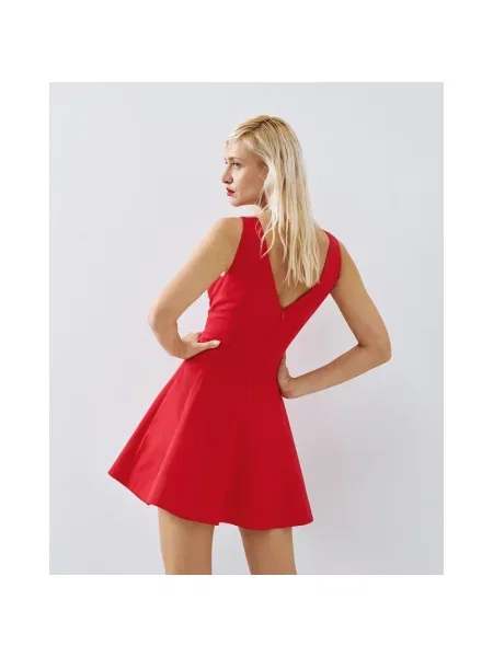 Krótka sukienka Access Fashion czerwona
