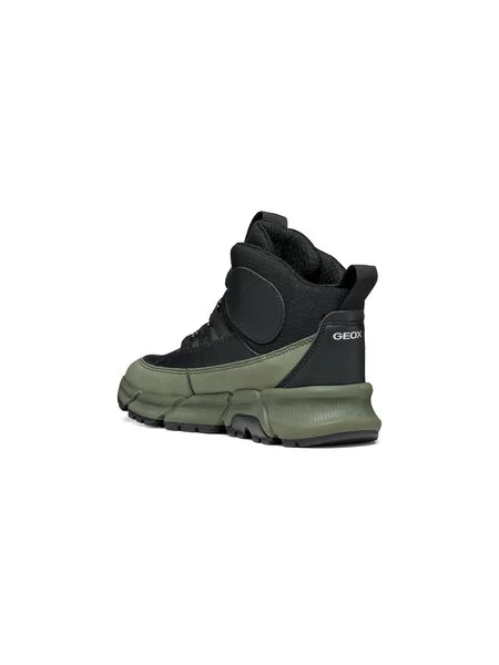 Gležnjače Geox J Flexyper Plus Boy B Abx S Tamno zelena