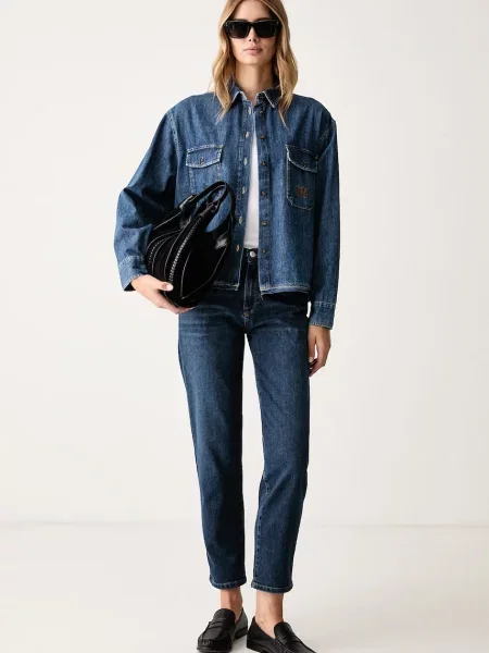 Joop! Jeans De blugi cămașă Ude-Oh albastru