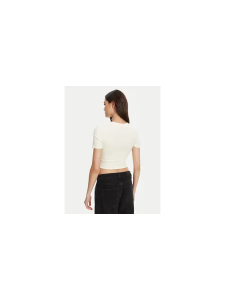 Guess Póló Slim Fit fehér