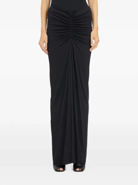 Fusta maxi Rick Owens Lilies negru