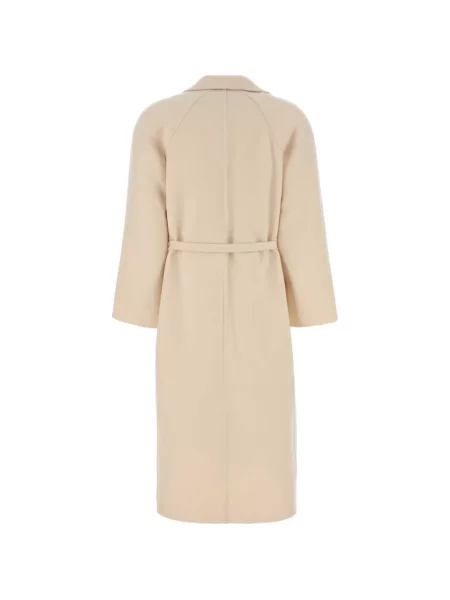 Cu centură palton Jil Sander de lână