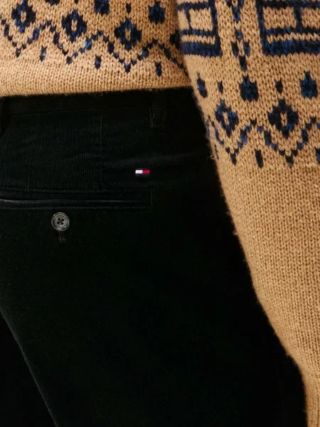 Вельветовые брюки Tommy Hilfiger черные