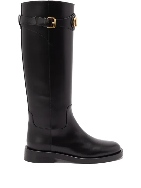 Botine Valentino Garavani din piele negru
