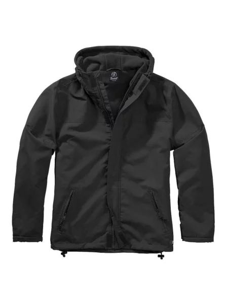 Kurtka turystyczna Brandit Frontzip Windbreaker czarna