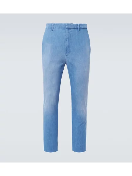 Kavbojke Prada modra