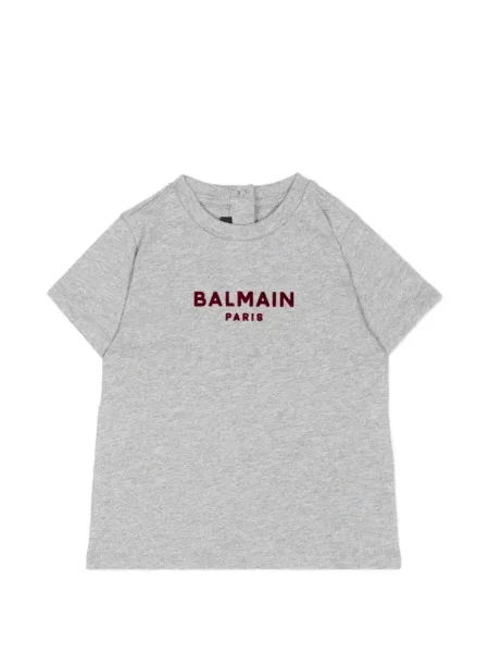 Koszulka dziecięca Balmain szara