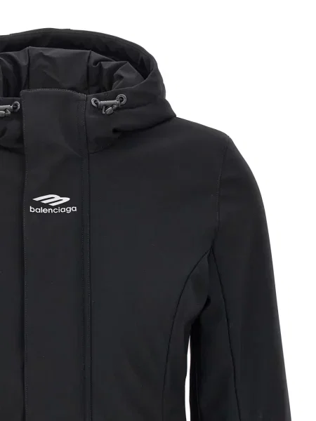 Парка Balenciaga черно