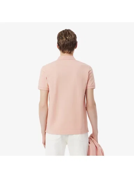 Поло Lacoste розовое