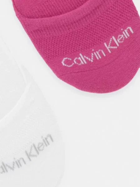 Calvin Klein kotníkové ponožky růžové