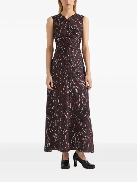 Rochie maxi Proenza Schouler White Label cu volane alb