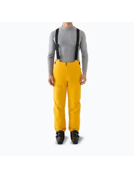 Штани гірськолижні 4F Fnk yellow жовті