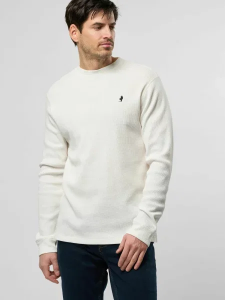 MCS Svetr Drake / offwhite černá