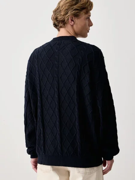 Tommy Jeans sweter granatowy