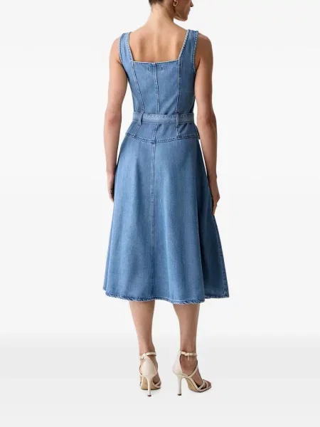 Rochie midi Morgan albastru