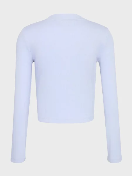 Лонгслив Calvin Klein Jeans голубой