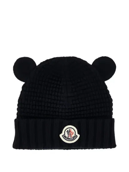 Dětské čepice Moncler Enfant modrý