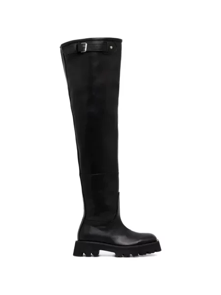 Botine Fiorucci cu cataramă negru