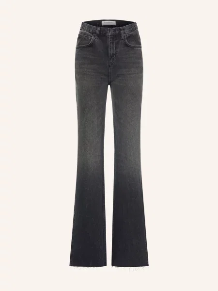 The Frankie Shop Rovné Džíny Dalston grey wash šedé