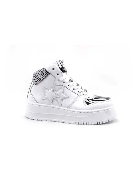 Sneakersy 2star skórzane retro białe